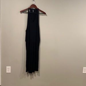 Black romper pockets